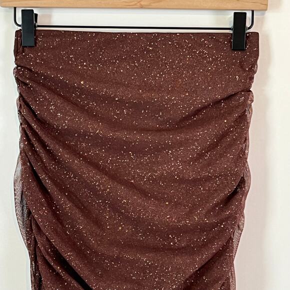 Women's Windsor Go For The Glow Glitter Mini Skirt Size Small - Picture 13 of 15